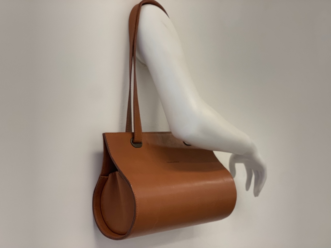 straatenmaker leren handtas